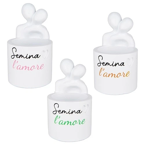 BOMBONIERA CALORE PORTA PIANTA DM.7,5 H.12 