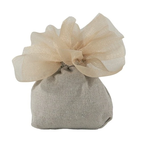 BAG CM 10X13 BEIGE CONFETTI PER MATRIMONIO