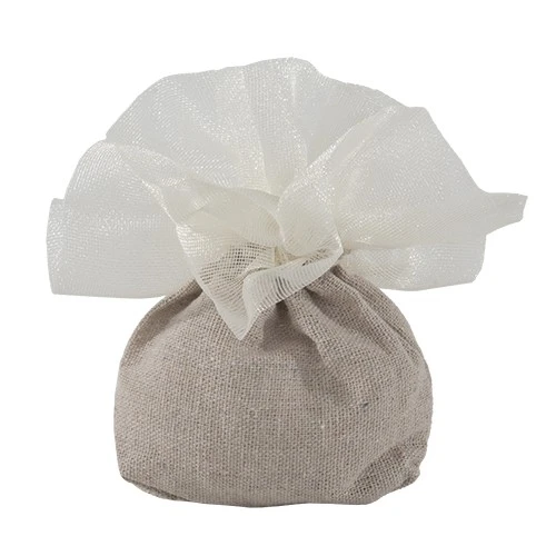 BAG CM 10X13 CREMA SACCHETTO CONFETTI MATRIMONIO