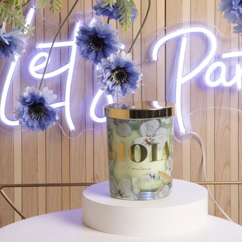 CANDELA GIOIA VERDE PROFUMO LAVANDA