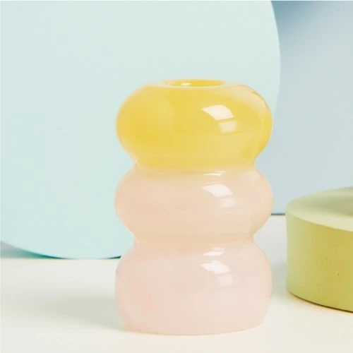 CANDELABRO ROSA/GIALLO - CLARALUNA 2025