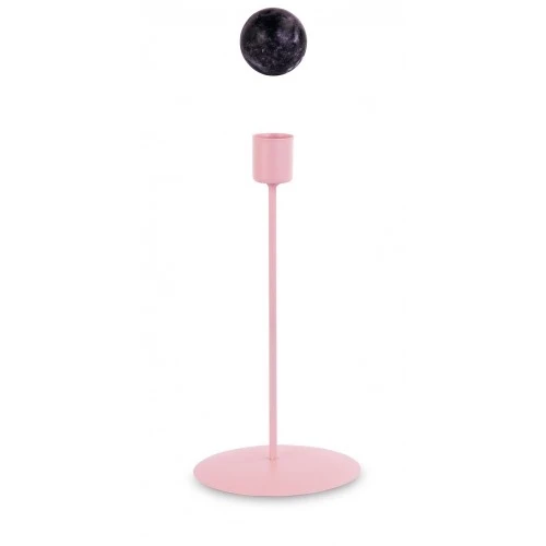 CANDELABRO METALLO ROSA
