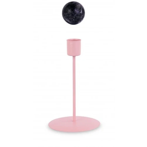 CANDELABRO METALLO ROSA