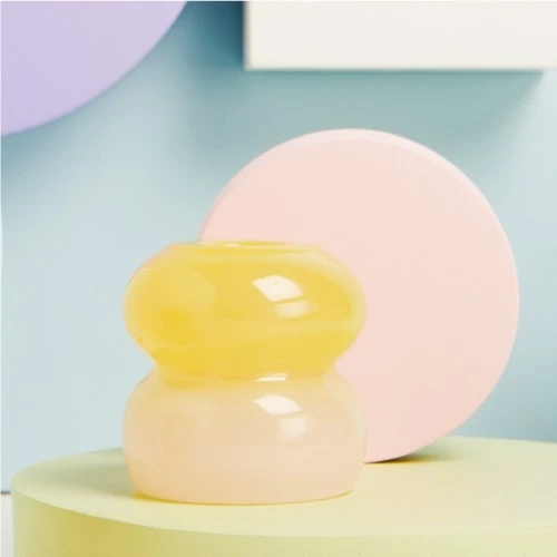 CANDELABRO ROSA/GIALLO - CLARALUNA 2025