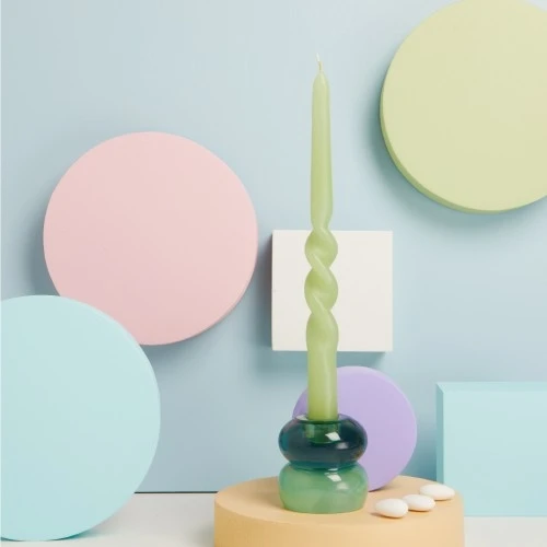 CANDELABRO VERDE CANDELA - CLARALUNA 2025