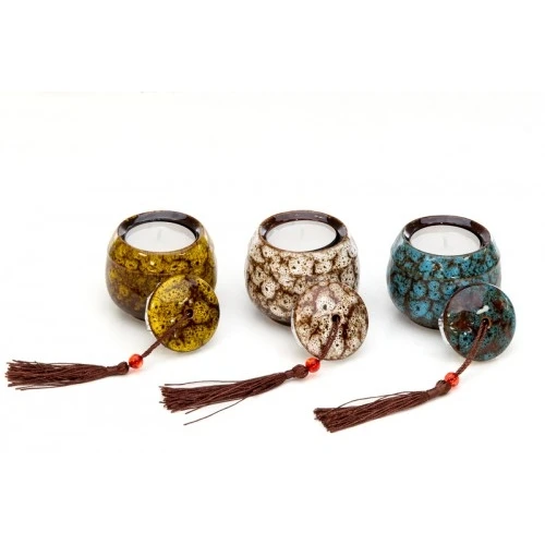 CANDELINA 3 COLORI 6CM 