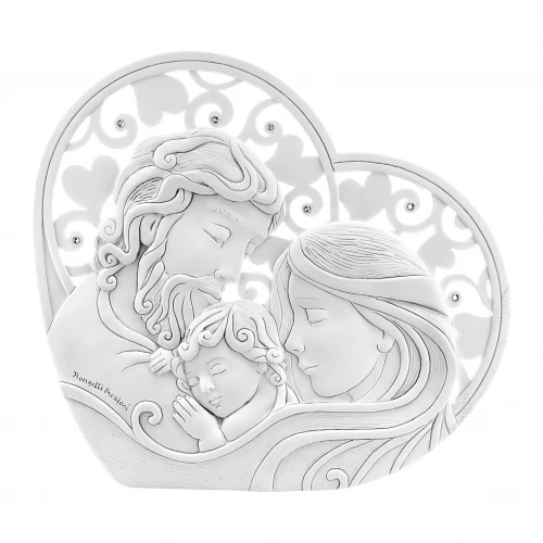 Capezzale classico con Sacra Famiglia 