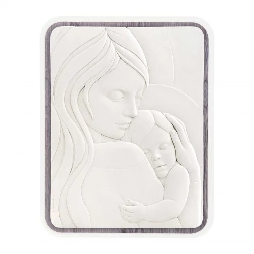 Capezzale con maternità con cornice colorata per camera da letto moderna