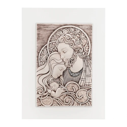 Capezzale moderno Sacra Famiglia