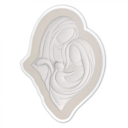 Capezzale moderno con Sacra Famiglia 