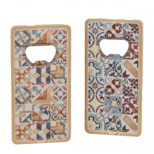 BOMBONIERA UTILE MATRIMONIO - CAPRI APRI BOTTIGLIE MAGNETE CM.5,5X11