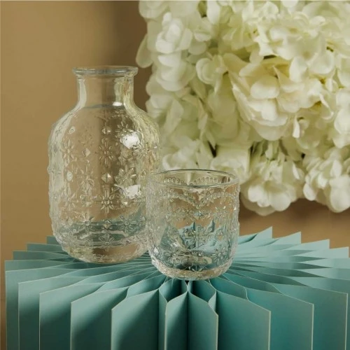 Bomboniera Claraluna Caraffa con bicchiere Bianco