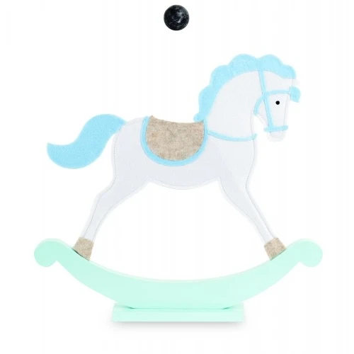 CAVALLINO DONDOLO AZZUR.FELTRO