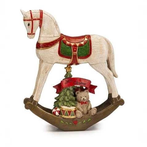CAVALLO A DONDOLO NATALE