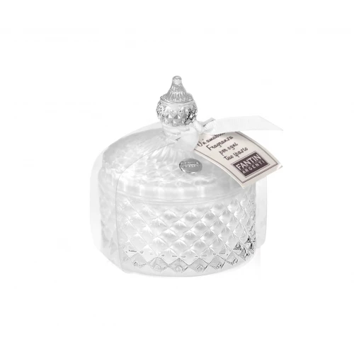 CERA PROFUMATA BIANCA cm. Ø8,5 H10