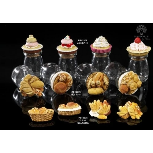 CESTO PANE 5.5 CM.4 CALAMITA IN RESINA