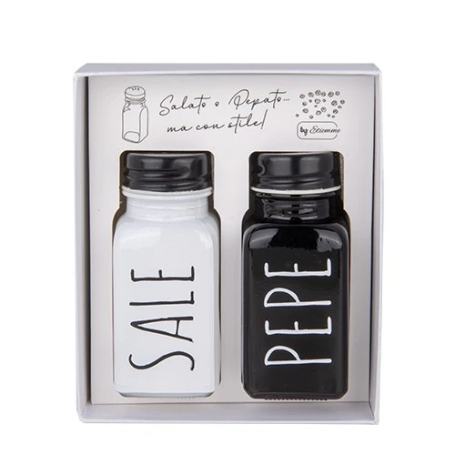 BOMBONIERA UTILE PER MATRIMONIO - CHEF SET SALE/PEPE H.9 CON BOX 