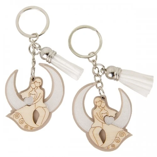 CHERI PORTACHIAVI CM.5 - BOMBONIERA MATRIMONIO