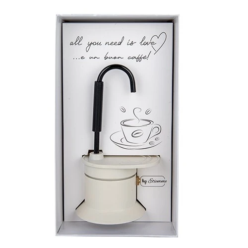 BOMBONIERA UTILE PER MATRIMONIO - CHICCO CAFFETTIERA 1 TAZZA H16 CON BOX 