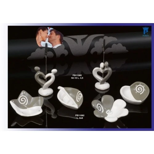 CIOTOLINA 6 CM. RESINA BICOLORE