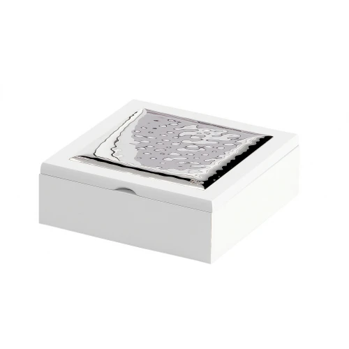 COFANETTO LEGNO E ARGENTO