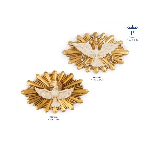 COLOMBA DELLO SPIRITO SANTO 23.8 CM. RESINA AP