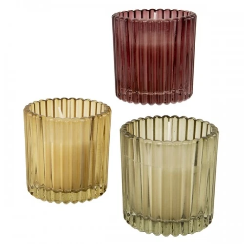 CANDELA VETRO COLORATO VERRE H.9 