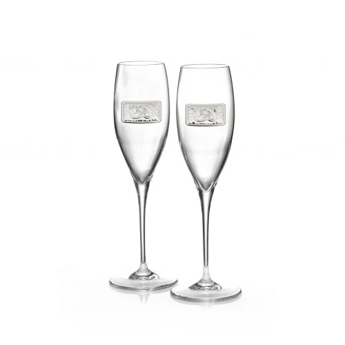 CONFEZIONE COPPIA FLUTE MATRIMONIO