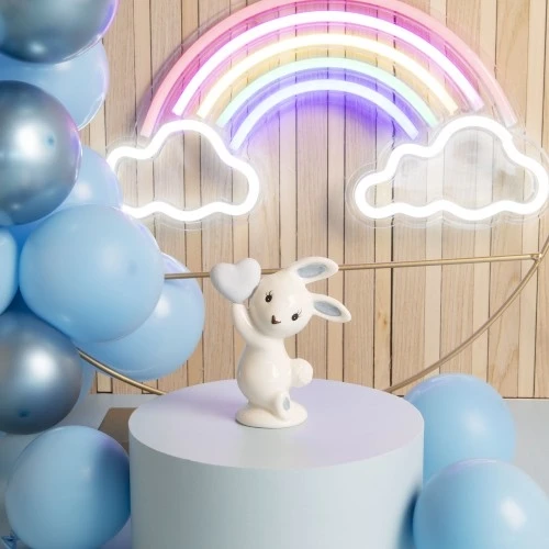 CONIGLIETTO AZZURRO CM.9,5