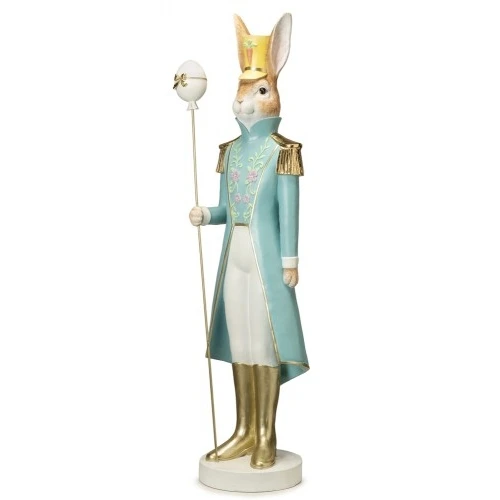 STATUA CONIGLIO FIGURA AZZURRO CM.125