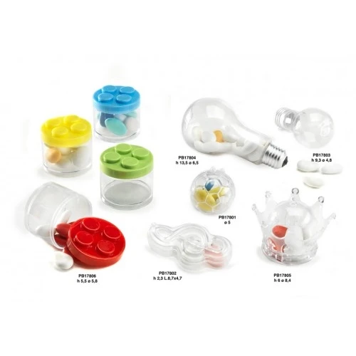 PORTA CONFETTI CHIAVE DI VIOLINO 8.7 CM.