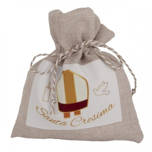 CORDA BAG CRESIMA CM.10X12 PORTA CONFETTI