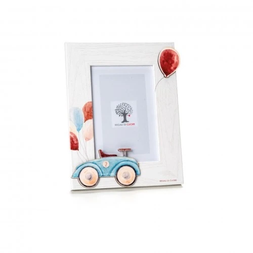 CORNICE MACCHININA BOMBONIERA COMUNIONE MASCHIETTO