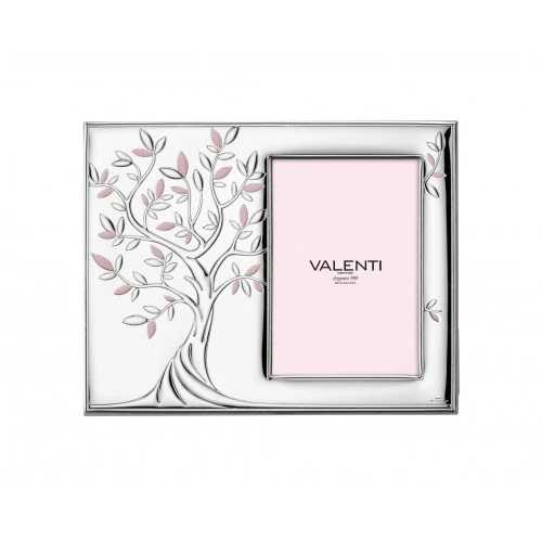 cornice Albero della Vita rosa – 10×15 cm
