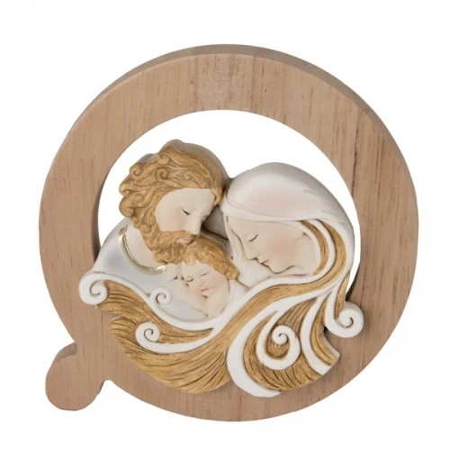 BOMBONIERA - CORNICE ICONA SACRA FAMIGLIA DM.10 