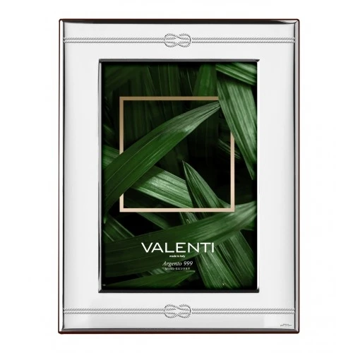 cornice lucida con nodo retro legno – 13×18 cm