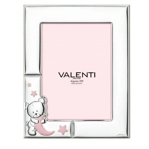 cornice ORSETTO luna – 13×18 cm rosa