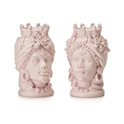 COPPIA TESTE DI MORO 11 CM