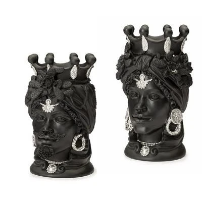 COPPIA TESTE DI MORO CM 28