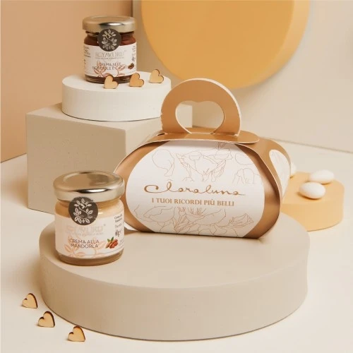 CREMA NOCCIOLE E CREMA MANDARINO 40 G. - CLARALUNA 2025