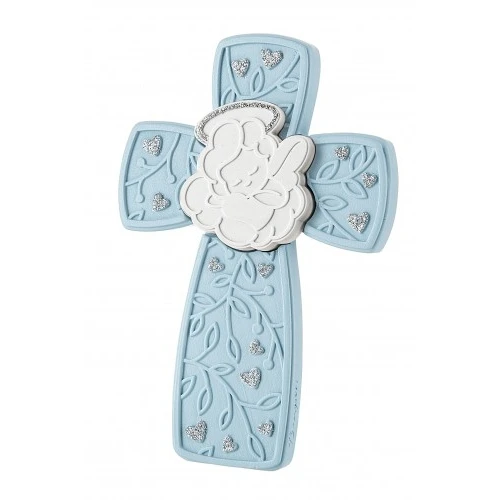 CROCE ANGELO 15X10 CELESTE