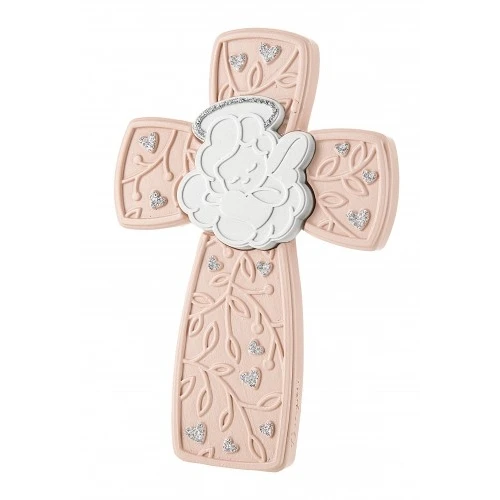 CROCE ANGELO 15X10 ROSA