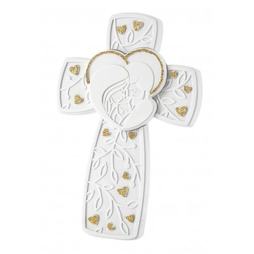 CROCE FAMIGLIA 15X10 ORO