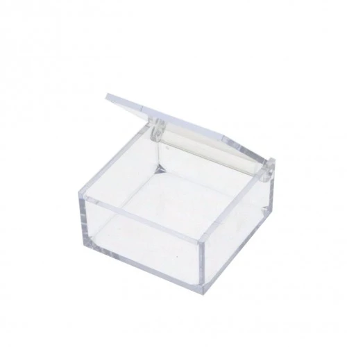 CUBO BOX TRASPARENTE CM 6X6X3 