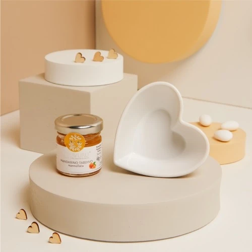 CIOTOLA CUORE MARMELLATA MANDARINO 40G - CLARALUNA 2025