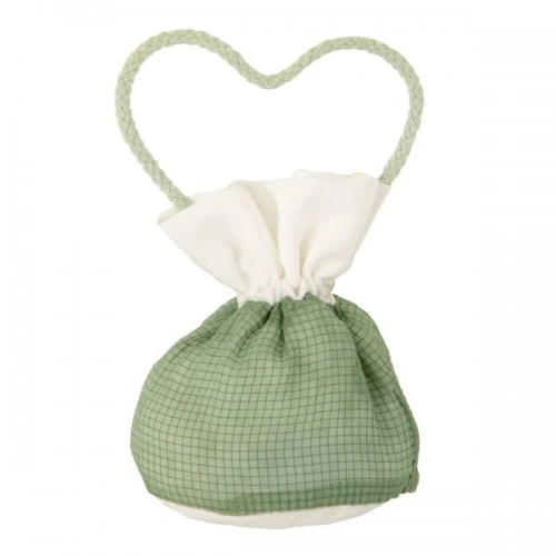 PORTA CONFETTI CUORE UP PALLA VERDE CM.14