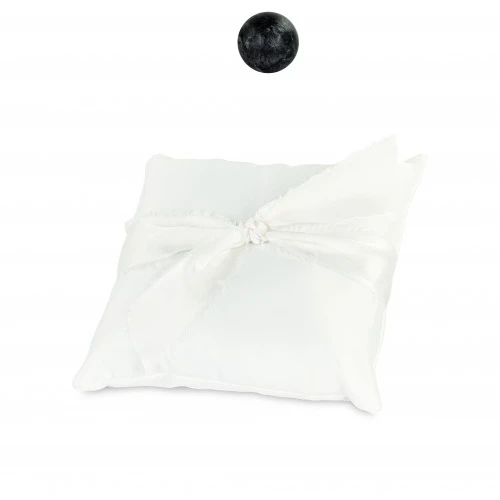 CUSCINO FEDI RASO AVORIO CON NODO