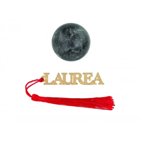 DECO LAUREA ORO CON NAPPA