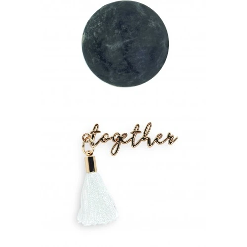 DECORAZIONE SCRITTA TOGETHER ORO BIANCA