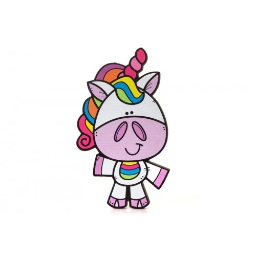 DECORAZIONE DA MURO UNICORNO 11X20